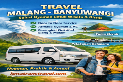 Travel Malang – Banyuwangi: Solusi Perjalanan Nyaman untuk Wisata & Bisnis